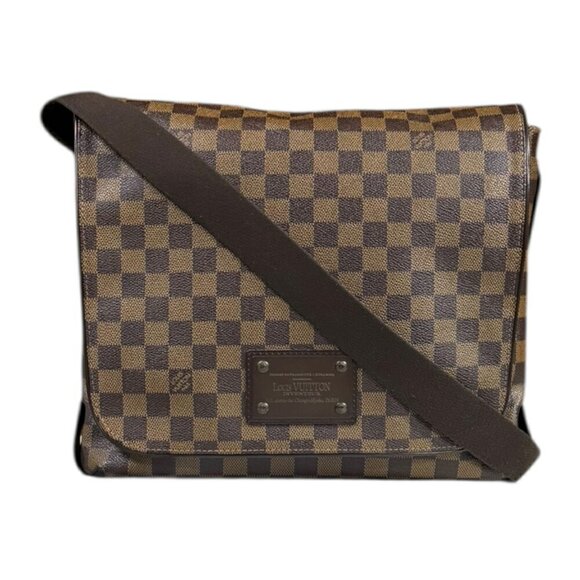 LOUIS VUITTON Brown Damier Canvas Shoulder Bag - Picture 1 of 12